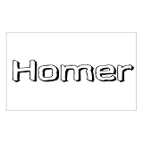 CNW Studio Homer Decal Vinyl Bumper Sticker 5'