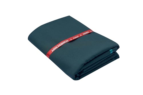 Image of Abhi Fashion Men's Cotton Feel Blend Formal Unstitched Combo Trouser Fabric For Men (Pack Of 2)
