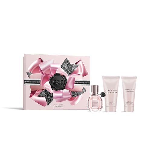 Viktor&Rolf - Flowerbomb Eau de Parfum - Women's Perfume Set - Floral & Woody - With Notes of Rose,