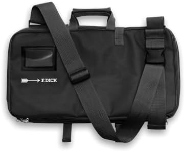 Dick DL381 Culinary Knife Bag, Black, 3" Height, 10" Width, 19" Length