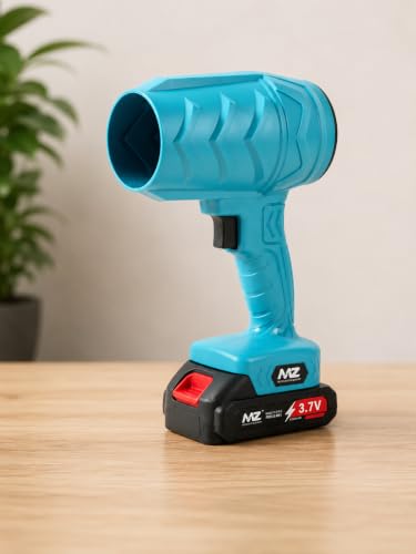 Image of MZ F93 (RECHARGEABLE VIOLENT FAN) Ultra High-Speed Fan 310W with 1300mAh Battery & 42,000 RPM with 48 min Operating Time Leaf Blower