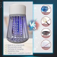 Image of Mosquito Insect Bug Zapper Trap Killer LED Lamp, Electronic Mosquito Killer Machine Trap Lamp-Mosquito Killer Lamp for Home,Electric Machar Mosquito Killer Repellent Machine Pack of 2