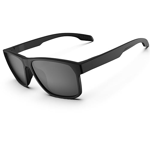 Haayot Gafas De Sol Polarizadas Para Hombre Y Mujer, Ligeras, Duraderas, Flexibles, Marco Tr90, 100 Protección Uv, Gafas De Sol, Pesca, Conducción, Golf, Correr, Negro Mate Y Gris Haayot Gafas De Sol Polarizadas Para Hombre Y Mujer, Ligeras, Duraderas, Flexibles, Marco Tr90, 100 Protección Uv, Gafas De Sol, Pesca, Conducción, Golf, Correr, Negro Mate Y Gris