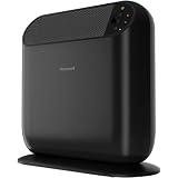 Aquecedor de espaço Honeywell ThermaWave 6 com tecnologia cerâmica, aquecedor de cerâmica preta com termostato programável