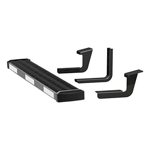 Luverne Grip Step tablero lateral aluminio negro 54 in miniatura 1