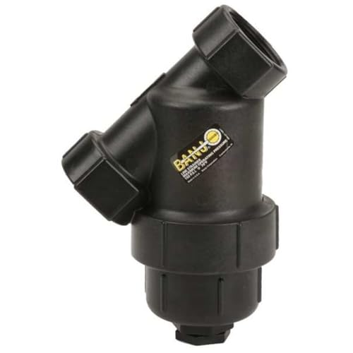 Image of Y Strainer, Stainless Steel 80 Mesh, 2 in Pipe, FNPT x FNPT, Polypropylene, 141 PSI, 9-5 /8 in H - 1 Each