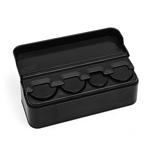 Set 2 cajas plásticas para monedas para carro miniatura 2