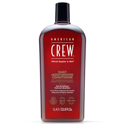 American Crew Conditioner for Men, Daily Moisturizer, Naturally Derived, Vegan ...