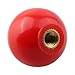 Floweringbeter Industrial Machine Tool Handle Ball Nut Bakelite Construction for Pharmaceutical Equipment Lathe Mechanical Threading Applications(M5-20Red)