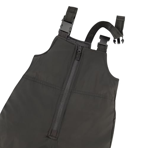 Image of Jessica Simpson Girls' Two-piece Insulated Winter Snowsuit With Hooded Jacket and Ski Bib Overalls