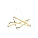 Hudson Valley Lighting Orbit - 6 Light Chandelier - Aged Brass Finish