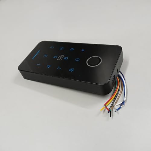 Image of WB-02 Weatherproof Finger Card Pin Mobile App Access Control Panel, Can Operate Any Electronic Lock Using Finger Card Pin Remote Smart Life App, Remote not Included