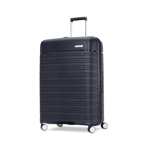 Samsonite Erweiterbares Gepäckstück mit drehbaren Rädern, Mitternachtsblau, Large, Erweiterbares Gepäckstück mit drehbar...
