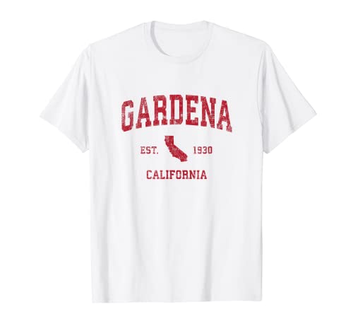 Gardena California CA �r���e�[�W�X�|�[�c�f�U�C�� ���b�h�v�����g T�V���c