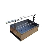 FEANG Grill Holzkohle Grillgitter Tragbarer Grillgitter Grill Haushalt Grill Braten Bein des Grills für Haushaltshof Garten Villa Grillwerkzeug