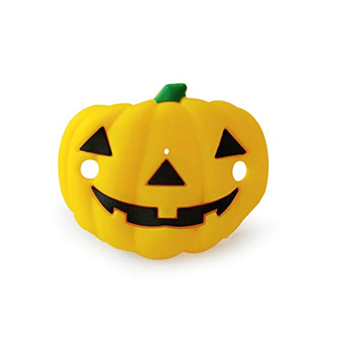 Kisangel 3Pcs Funny Pacifiers Pumpkin Skeleton Vampires Fangs Shaped Pacifier Novelty Toddler Nipple Baby Pacifier Halloween Party Favors #TOP2