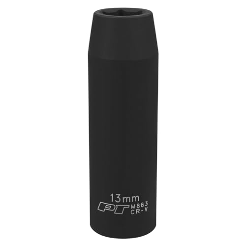 Image of Performance Tool M863 1 /2-Inch Drive 13mm Deep Wall Impact Socket