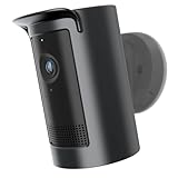 Fintie Silikonhülle für die Ring Outdoor Cam Plus, weiche, wetterfeste Silikon-Schutzhülle für die Ring Outdoor Cam Plus, Schwarz