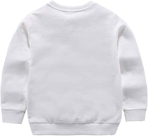 PTPuke Toddler Boys Girls Solid Cotton Thin Sweatshirt Long Sleeve top T-Shirts2