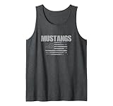 Kennesaw Mountain Mustangs USA Flag Pride Tank Top
