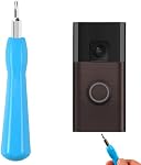 Double-Ended Video Doorbell Screwdriver Bits, Ring Battery Doorbell Repair Replacement T6 and T15 Torx Screwdrivers for Battery, WiFi Password Reset