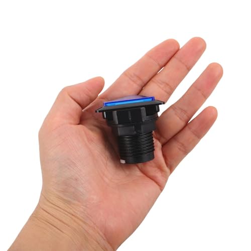 Botones pulsadores LED con iluminación clara y microinterruptor de alta precisión 4