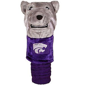 Team Golf NCAA Kansas State Wildcats Mascot Head Cover Mascot Golf Club Headcover, Fits most Oversized Drivers, Extra Long Sock for Shaft Protection, Officially Licensed Product