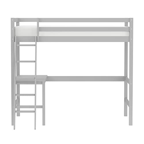 Hillsdale Furniture Caspian Twin Loft Bed, Gray #TOP7