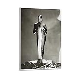 ECGRLNV Poster Und Gedruckte 60 * 80cm Donne nere attrice 