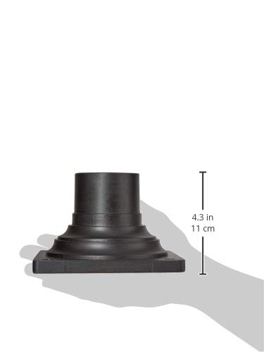 Acclaim 5999Bc Pier Mount Adapters Collection Outdoor Pier Mount, Black Coral #TOP3