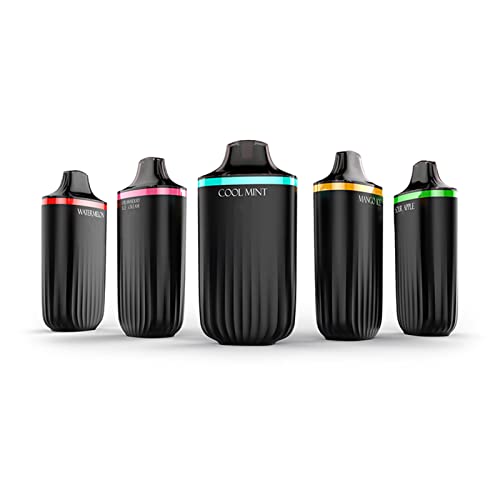 CREPUSCOLO E Zigarette, Einweg Vape 8000 Puff 400mAh Type-C Wiederaufladbar, Shisha Vape Fruchtgeschmack, Ohne Nikotin… – Bild 4