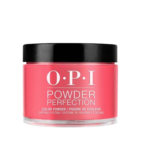 OPI Powder Perfection Big Apple Red | Opaque Bright Red