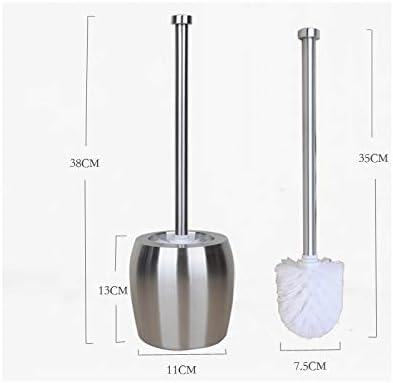 Toilet Cleaning Brush Portable Holder Scrubber Curved Clean Side Bending Handle Corner
