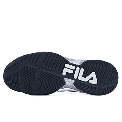 Tênis Fila Axilus Ace 2.0 Branco Coral e Marinho-39