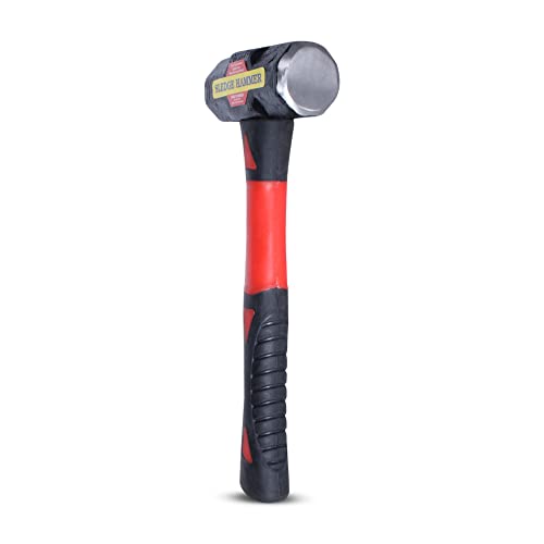GIZMO Sledge Hammer 2 Lbs Heavy Duty Drilling Hammer, Carbon Steel Crack Hammer With Shock Absorbent Handle For Construction, Home Improvement, Maintenance Sledge Hammer With Fibre Handle - Image 2 thumbnail