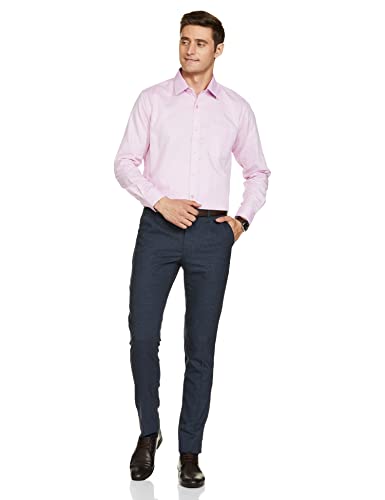 Image of Peter England Men's Regular Fit Polyester Blend Trouser