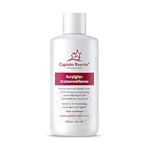 Captain Reents Acrylglas polish | 125 ml premium kunststof krasverwijderaar | biologisch afbreekbaar | leuke kunststof…
