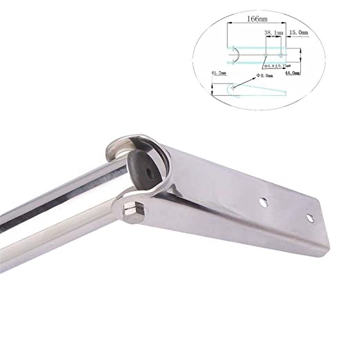 Échelle de bateau en acier inoxydable robuste 4 marches pour yacht de luxe