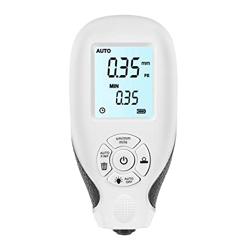 Schichtdickenmessgerät LCD Digitales Farbdickenmessgerät LCD Display Farbmessgerät...