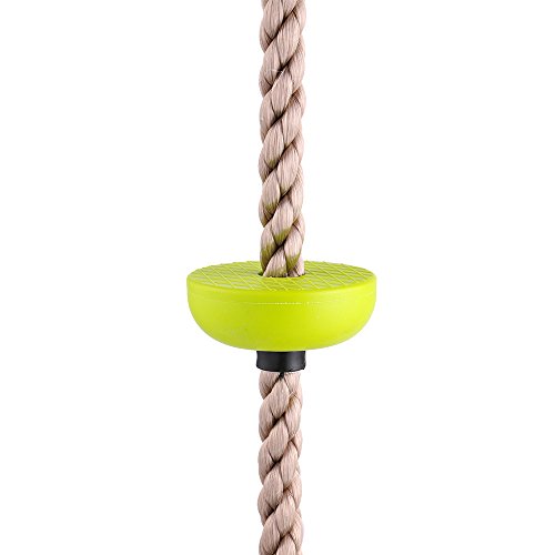 Happy Pie Play&Adventure Kids Four Knotted Platforms Heavy Duty Climbing Rope With Rubber Base For Playground Sets/Tree House Exercise Toy #TOP3