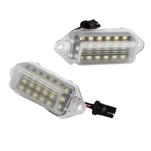 Evita multas con luces de matrícula LED de 12V para Lancer y Evolution X 6