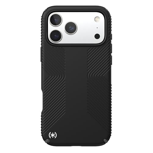 Image of Speck PRESIDIO2 Grip for iPhone 17 Pro Max Case, Slim Protective Case, Black /Slate Grey /White