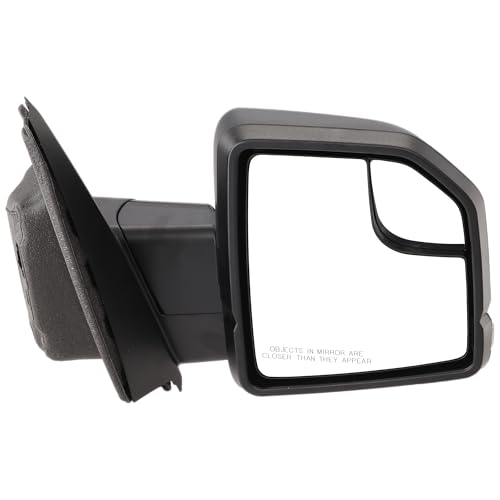 JC Whitney Right Power Heated Mirror for Ford F-150 2018-2020 Manual Fold With Signal Light & Spotter Glass; Without Puddle Lamp & Auto-Dimming Textured Built From February 26 2018 JC Whitney Right Power Heated Mirror for Ford F-150 2018-2020 Manual Fold With Signal Light & Spotter Glass; Without Puddle Lamp & Auto-Dimming Textured Built From February 26 2018
