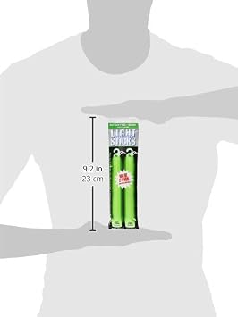 Ready America 27217 8-Hour Emergency Lightsticks, Green (2 Pack)