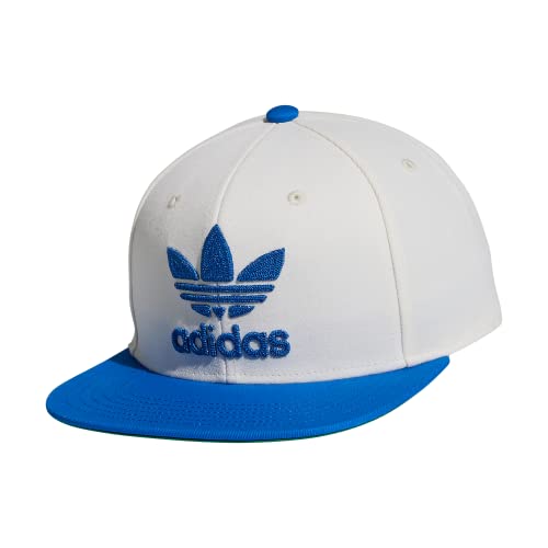 adidas Originals Men's Trefoil Chain Flatbrim Snapback Cap, One Size
