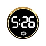 Generisch 2026 Digitale LED-Aufklebeuhr für Fahrzeuge mit automatischer vielseitiger Anwendung (D, One Size)