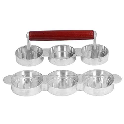 Topyond Hamburger Press Patty Molds, Cookery Molds,Mini Burger Maker for Outdoor Picnic,Cheese Veggie Burger Press, for Camping and Barbecue