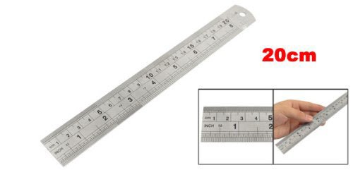 Amazon.co.jp: Hommy 直定規 ストレートルーラー 測量ツール 20cmの