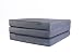 Produktbild FORTISLINE - Klappmatratze 195x80x9cm - 3-teilige Faltmatratze - H2 Gästematratze - Camping Faltbare - Kamping Bett - Waschbar Bezug - Erwachsene Klappbar - Reisematratze - Schaumstoff Matratze