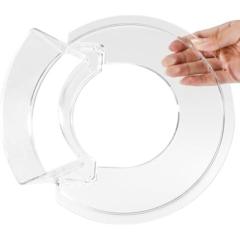 Pouring Shield for KitchenAid- Splash Guard with Removable Pouring Chute for KitchenAid 5.5-7 Quart Bowl-Lift Stand Mixer Cover